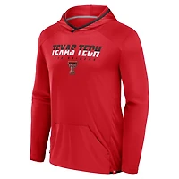 Fanatics /Red Texas Tech Red Raiders Transitional Hoodie T-Shirt