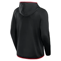 Fanatics /Red Texas Tech Red Raiders Transitional Hoodie T-Shirt