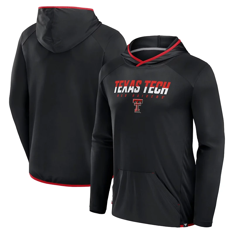 Fanatics /Red Texas Tech Red Raiders Transitional Hoodie T-Shirt