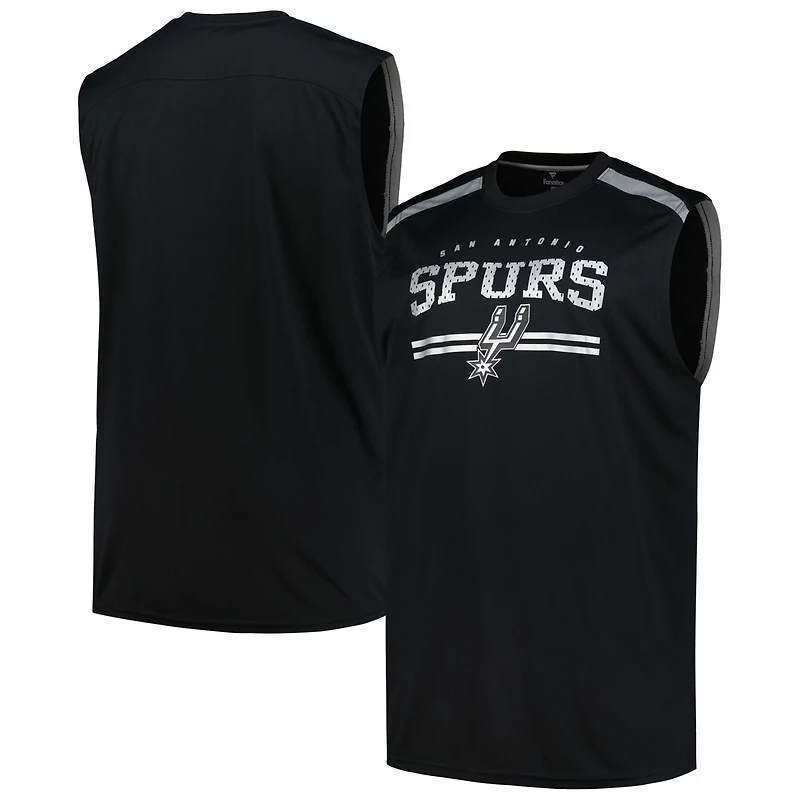 Fanatics San Antonio Spurs Big  Tall Birdseye Muscle Tank Top