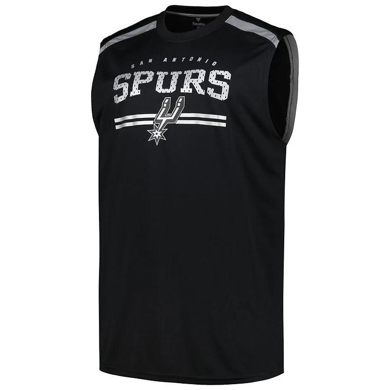 Fanatics San Antonio Spurs Big  Tall Birdseye Muscle Tank Top