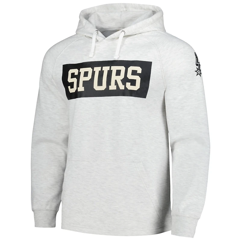 Fanatics San Antonio Spurs Softhand Raglan Tri-Blend Pullover Hoodie