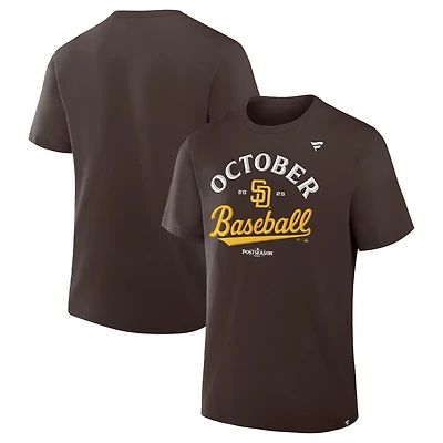 Fanatics San Diego Padres 2025 MLB Postseason Locker Room T-Shirt