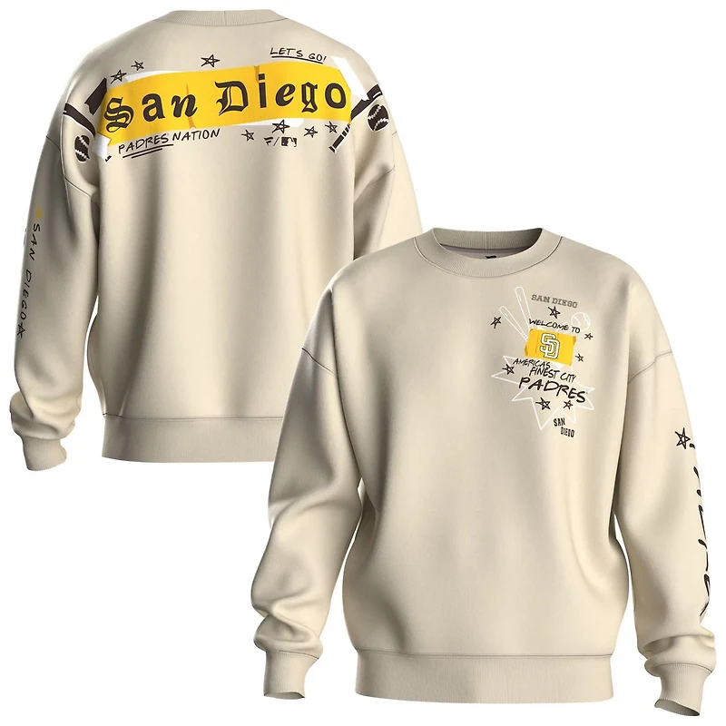 Fanatics San Diego Padres Graffiti Fleece Sweatshirt