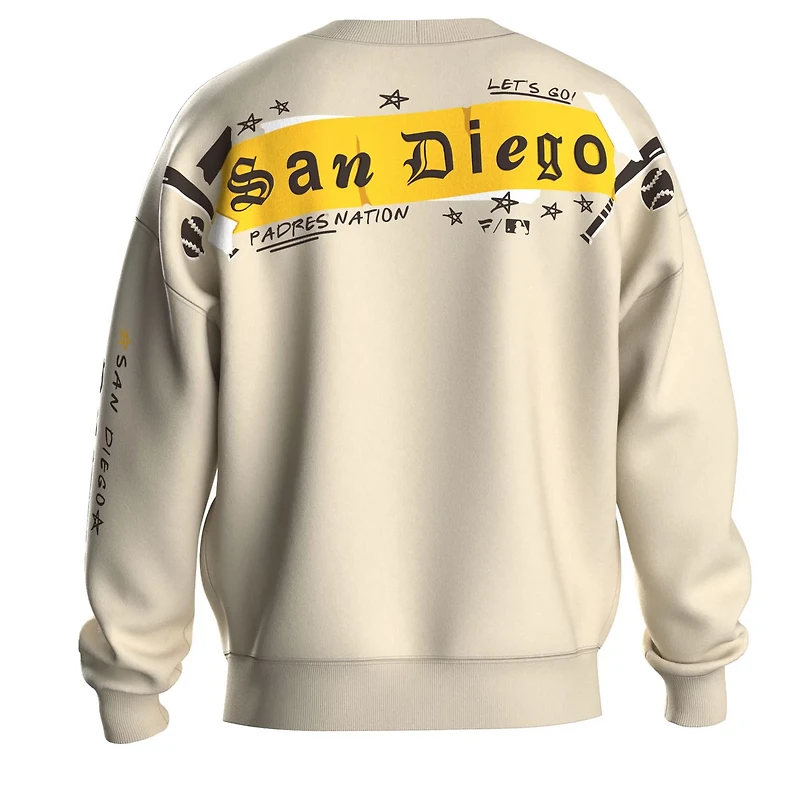 Fanatics San Diego Padres Graffiti Fleece Sweatshirt