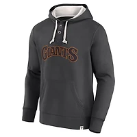Fanatics San Francisco Giants Plan for Adversity Henley Fleece Pullover Hoodie