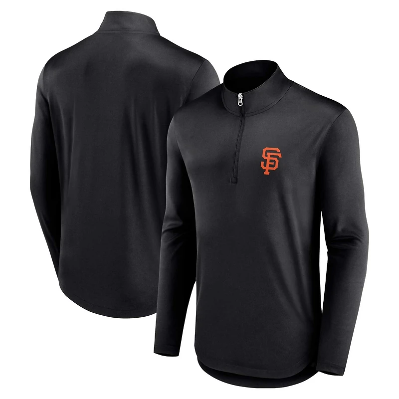 Fanatics San Francisco Giants Quarterback Quarter-Zip Top