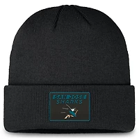 Fanatics San Jose Sharks Authentic Pro Cuffed Knit Hat