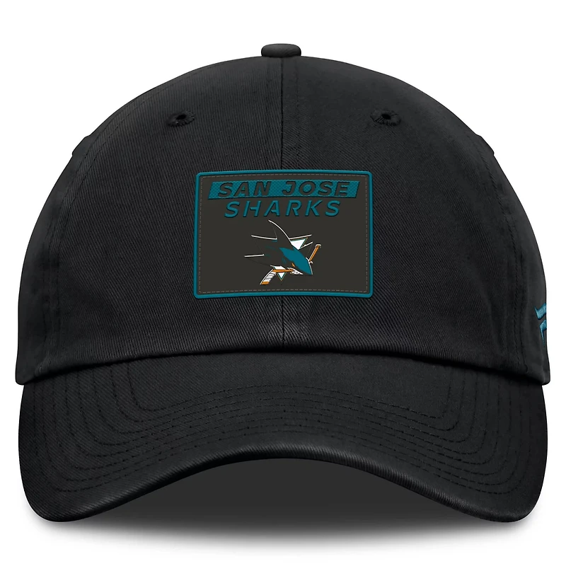 Fanatics San Jose Sharks Authentic Pro Prime Adjustable Hat