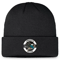 Fanatics San Jose Sharks Authentic Pro Training Camp Cuffed Knit Hat