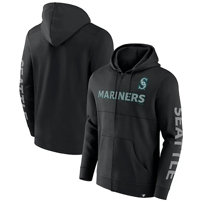 Fanatics Seattle Mariners Ace Hoodie Full-Zip Sweatshirt