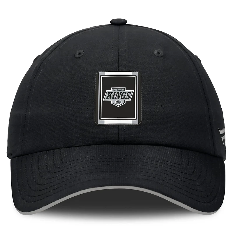 Fanatics Silver Los Angeles Kings Authentic Pro Ripstop Adjustable Hat