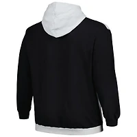 Fanatics /Silver Utah Jazz Big  Tall Primary Arctic Pullover Hoodie