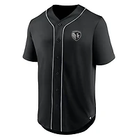 Fanatics Sporting Kansas City Third Period Fashion Baseball Button-Up Jersey