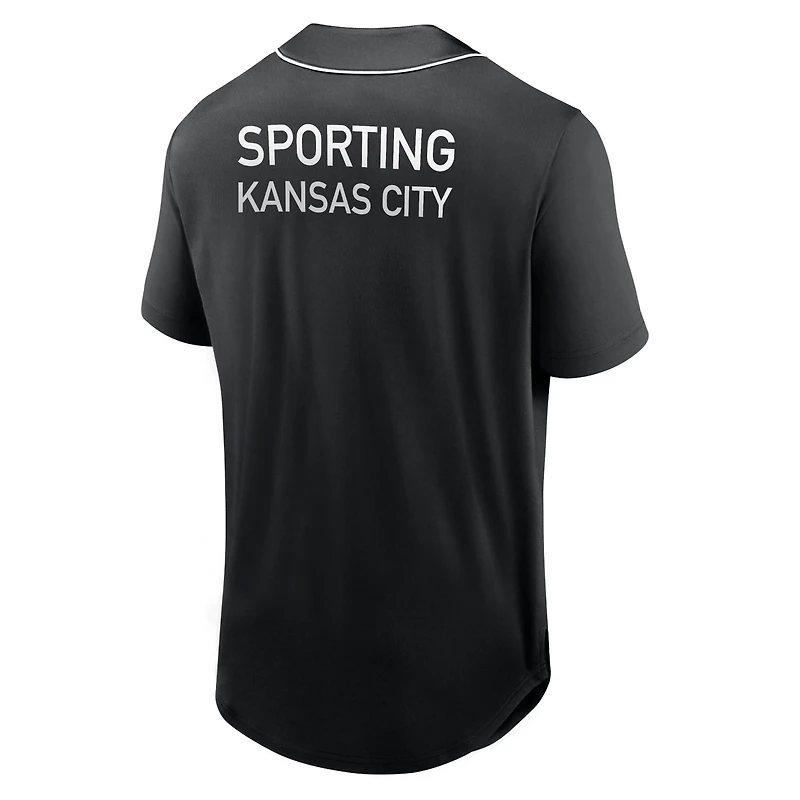 Fanatics Sporting Kansas City Third Period Fashion Baseball Button-Up Jersey