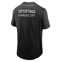 Fanatics Sporting Kansas City Third Period Fashion Baseball Button-Up Jersey