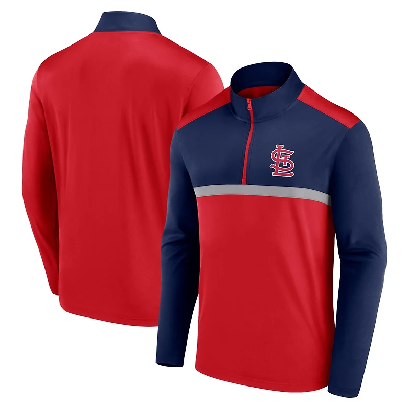 Fanatics St Louis Cardinals Unstoppable Quarter-Zip Top