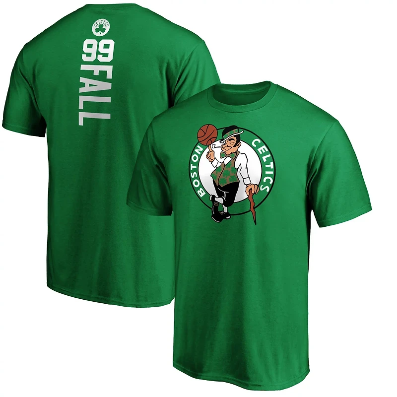 Fanatics Tacko Fall Kelly Boston Celtics Playmaker Name  Number T-Shirt