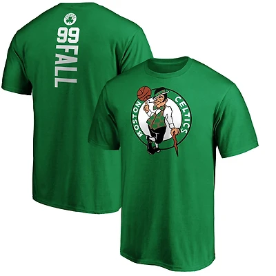 Fanatics Tacko Fall Kelly Boston Celtics Playmaker Name  Number T-Shirt