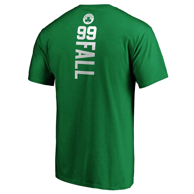 Fanatics Tacko Fall Kelly Boston Celtics Playmaker Name  Number T-Shirt