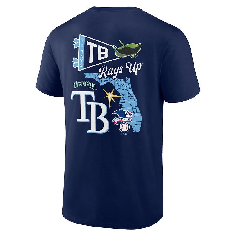 Fanatics Tampa Bay Rays Split Zone T-Shirt