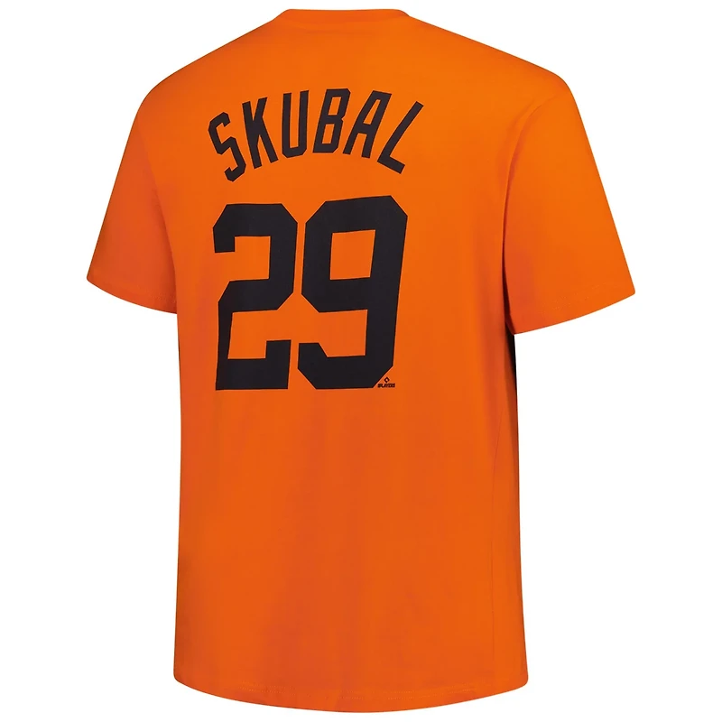 Fanatics Tarik Skubal Detroit Tigers Big  Tall Name Number T-Shirt