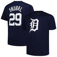 Fanatics Tarik Skubal Detroit Tigers Big  Tall Name Number T-Shirt
