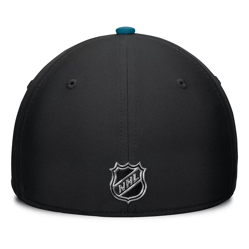 Fanatics Teal San Jose Sharks Authentic Pro Rink Flex Hat