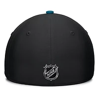 Fanatics Teal San Jose Sharks Authentic Pro Rink Flex Hat