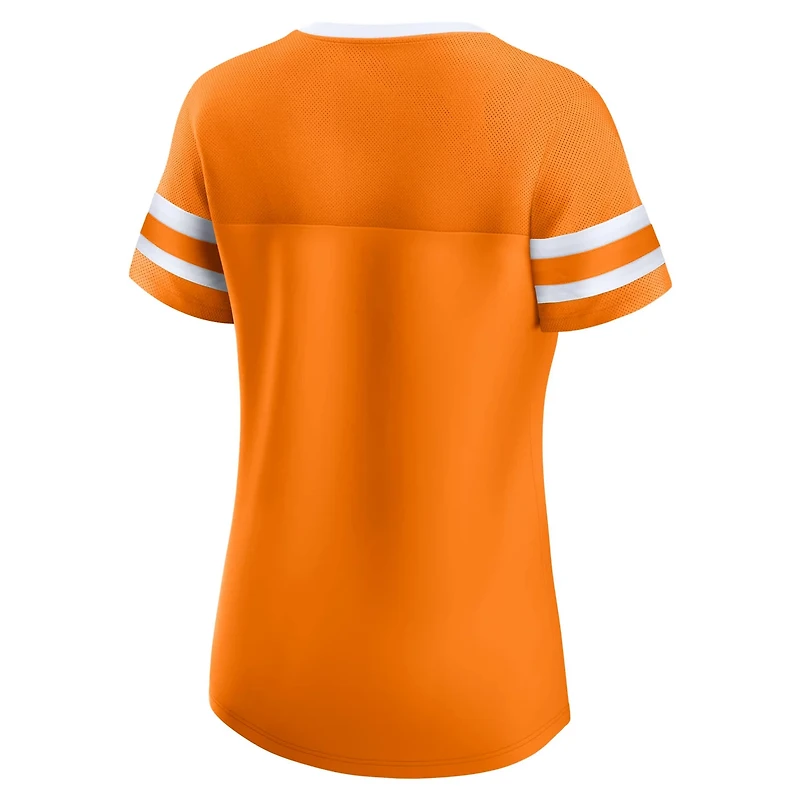 Fanatics Tennessee Volunteers Iconic Athena Lace-Up T-Shirt