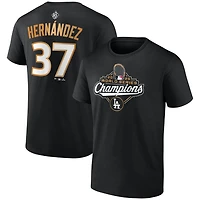 Fanatics Teoscar Hernndez Los Angeles Dodgers 2025 World Series Champions Name  Number T-Shirt