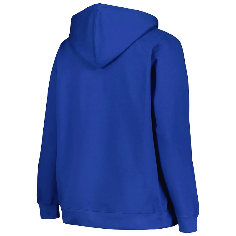 Fanatics Texas Rangers 2023 World Series Champions Plus Trophy Logo Pullover Hoodie