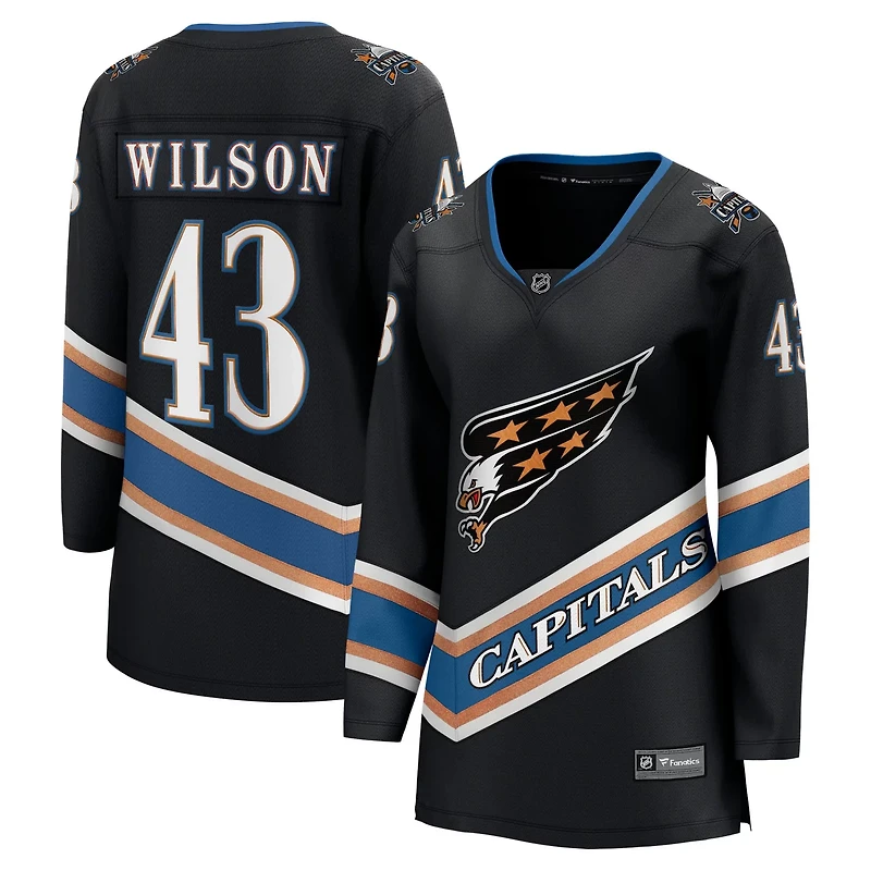 Fanatics Tom Wilson Washington Capitals Alternate 50th Anniversary Premier Breakaway Player Jersey