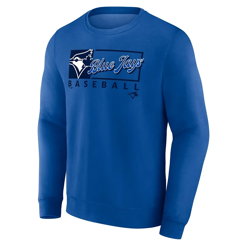 Fanatics Toronto Blue Jays Focus Fleece Pullover Sweatshirt