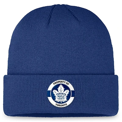 Fanatics Toronto Maple Leafs Authentic Pro Training Camp Cuffed Knit Hat