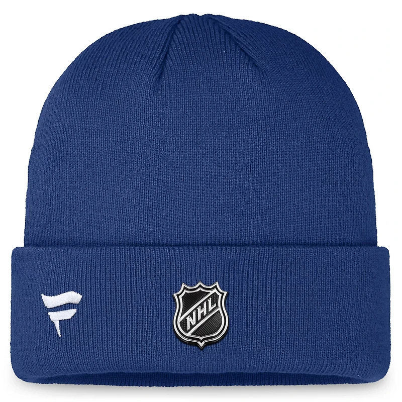 Fanatics Toronto Maple Leafs Authentic Pro Training Camp Cuffed Knit Hat