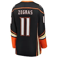 Fanatics Trevor Zegras Anaheim Ducks Home Breakaway Player Jersey