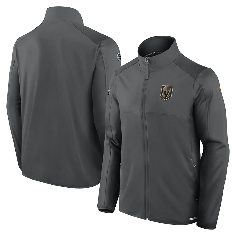 Fanatics Vegas Golden Knights Authentic Pro Rink Fleece Full-Zip Jacket