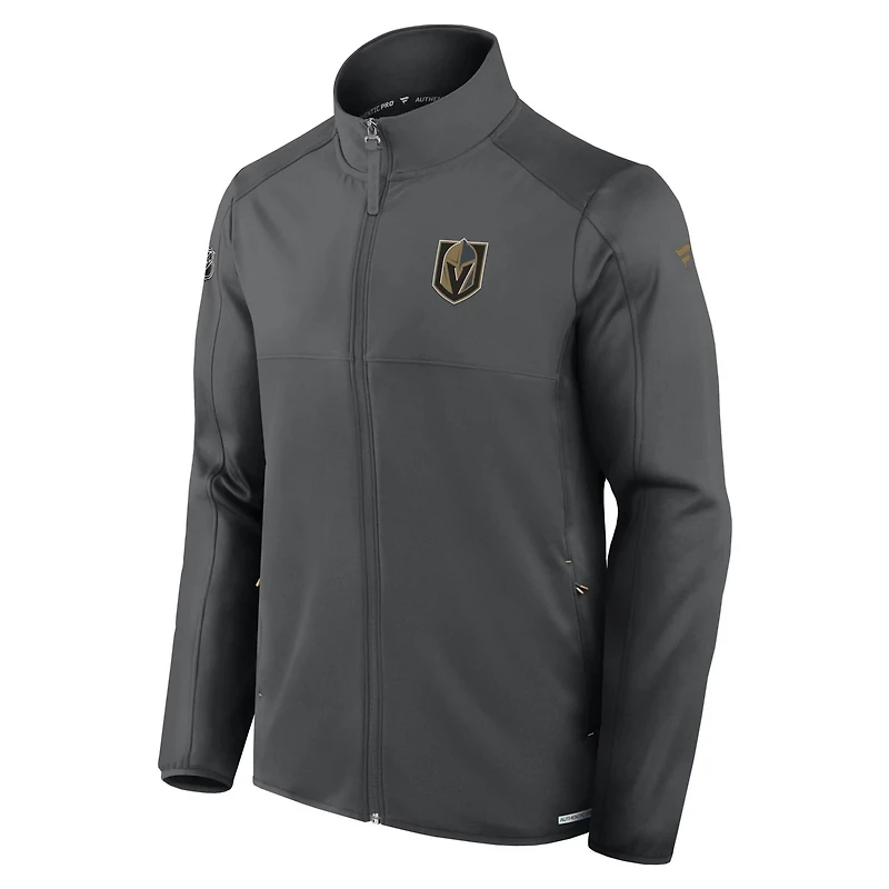Fanatics Vegas Golden Knights Authentic Pro Rink Fleece Full-Zip Jacket