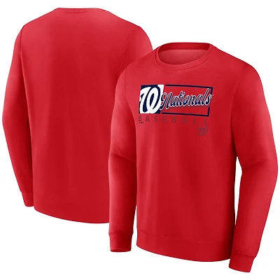 Fanatics Washington Nationals Focus Fleece Pullover Sweatshirt