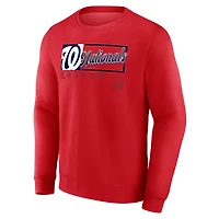 Fanatics Washington Nationals Focus Fleece Pullover Sweatshirt