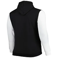 Fanatics /White Brooklyn Nets Big  Tall Bold Attack Pullover Hoodie