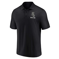 Fanatics White Chicago Sox Two-Pack Logo Lockup Polo Set