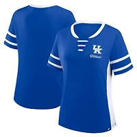 Fanatics White Kentucky Wildcats Be Fearless Athena Lace-Up T-Shirt