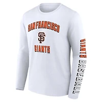 Fanatics White San Francisco Giants Two-Pack Combo T-Shirt Set