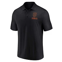 Fanatics White San Francisco Giants Two-Pack Logo Lockup Polo Set