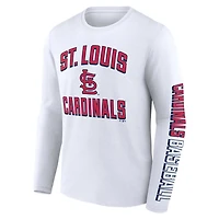 Fanatics /White St Louis Cardinals Two-Pack Combo T-Shirt Set