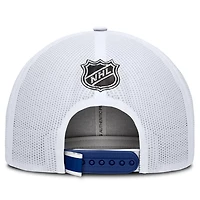 Fanatics White Toronto Maple Leafs Authentic Pro Rink Trucker Hat