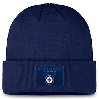Fanatics Winnipeg Jets Authentic Pro Cuffed Knit Hat