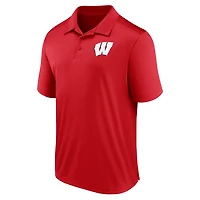 Fanatics Wisconsin Badgers Left Side Block Polo